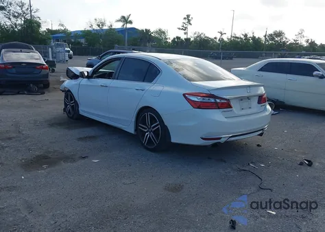 2016 Honda Accord Sport z USA, uszkodzony, nr VIN 1HGCR2F59GA015703